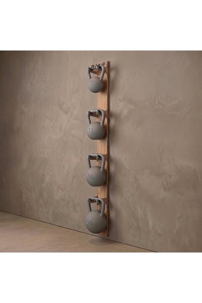 Rane Fitness Equipment Doğal Ahşap Kettlebell Rafı