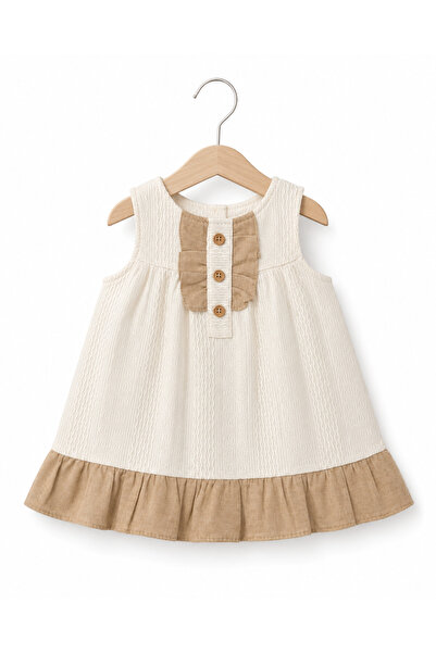 Carmin Baby %100 pamuk kız bebek elbise