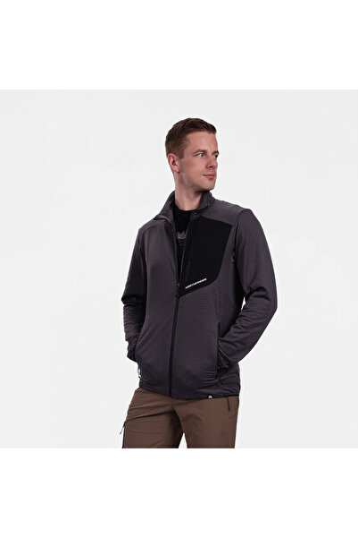 NORTHFINDER Hanorac fleece pentru bărbați cu structură tip grilă TRUGBERG1, N...