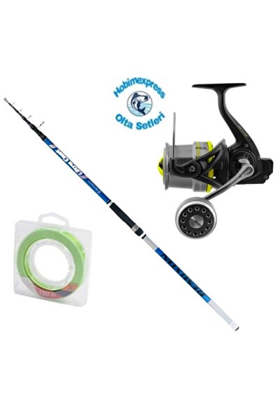 Remixon Ultra Cast 420 CM 200gr Surf Kamış – Effe Torque 8000 Surf Makina -Su...