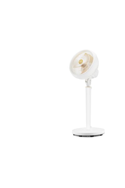 Skygo Vortex 79 Retro Fan with Adjustable Stand 9 Inch 70W 3 Speeds White Fnf15