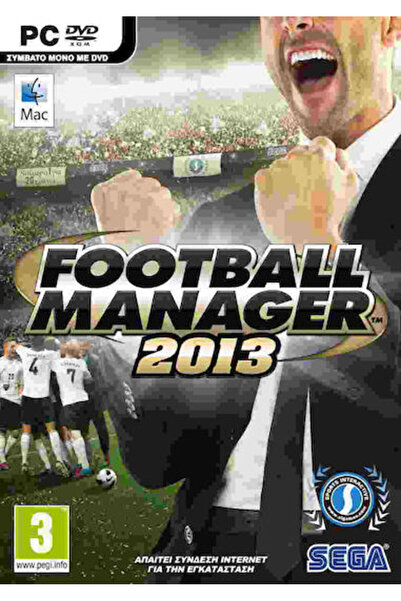 SEGA Football Manager 2013 Παιχνίδι PC (Μεταχειρισμένο)