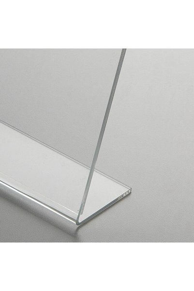 reklam etkisi Föylük Masaüstü A5 (15x21 cm) - Upright Dik Şeffaf Akrilik Broşürlük Standı