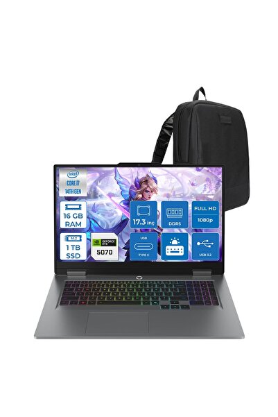 LENOVO Loq 17IRX10 Intel Core I7 14700HX 16GB Ddr5 1tb SSD RTX5070 8gb 115W W...