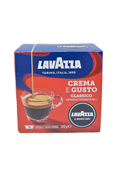 LavAzza Crema e Gusto Classico - Κάψουλες Καφέ, Εισαγωγή Ιταλίας, 16 Τεμάχια,...