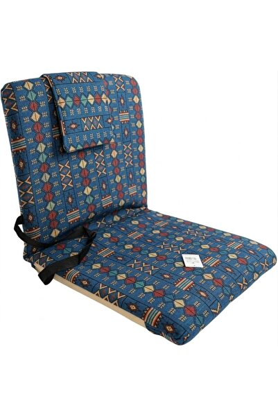 Cady One Foldable Floor Chair Foam Padded Comfortable Adjustable Backrest Por...