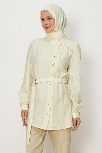 Alvina Belted Viscose Tunic 46733