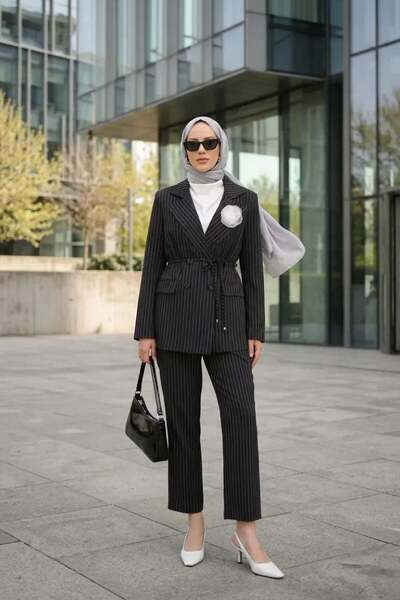 Bwest Jacket set - black