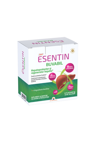 SUN WAVE PHARMA Esentin Buvabil 15 fiole x 25ml