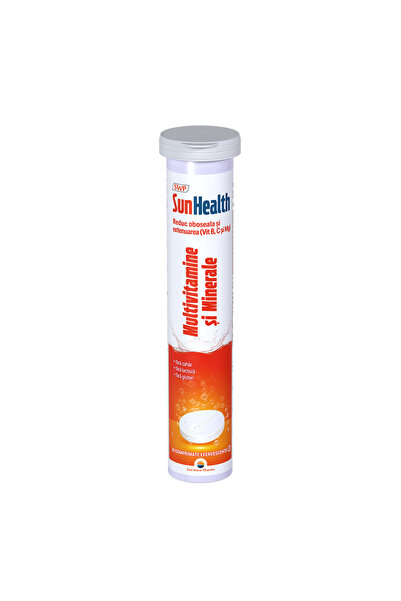 SUN WAVE PHARMA Sun Health Multivitamine si Minerale 20cpr efervescente