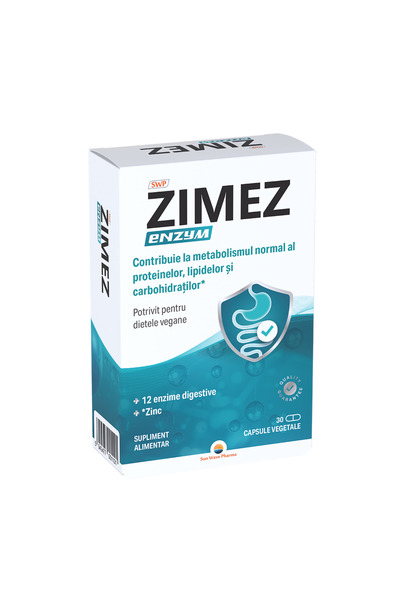 SUN WAVE PHARMA Zimez Enzym 30cps vegetale