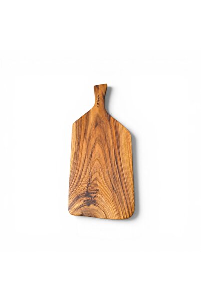 F&S WoodArt لوح عرض بتصميم طبيعي من خشب الجوز مقاس 36 × 16 سم |   لوح تقطيع ا...