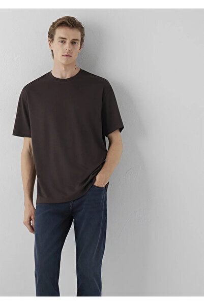 Mavi Soft-Premium Navy Blue T-Shirt Loose Fit / Comfortable Loose Cut 0613467