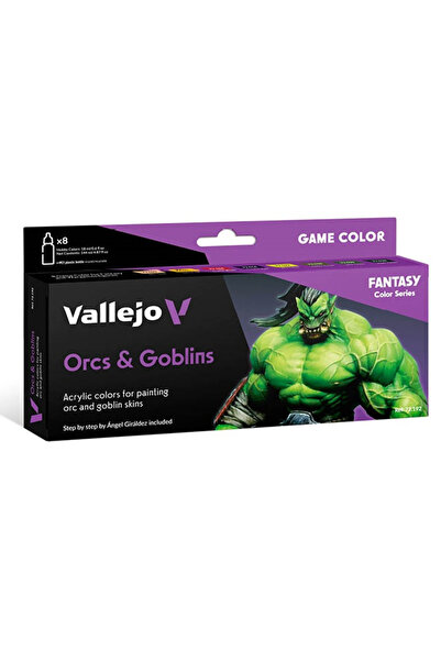Vallejo 72.192 - Game Color - Orci și Goblini (8 X 18 ml)