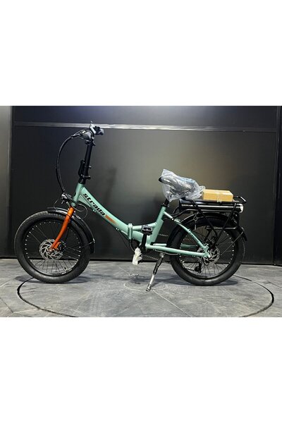 Strada E-Rapido 20 Jant Folding Elektrikli Bisiklet (YEŞİL)