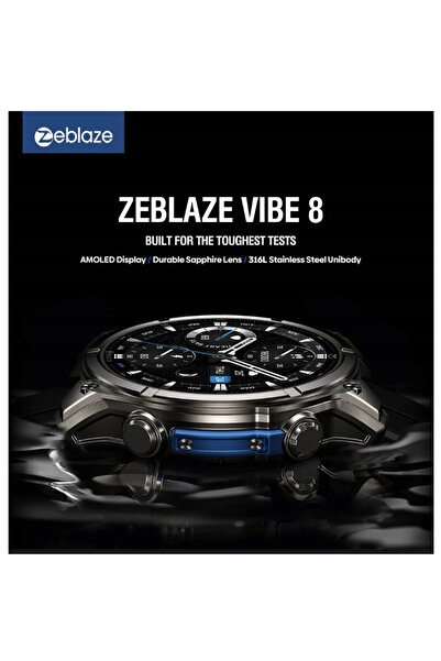 Zeblaze SMARTWATCH VIBE 8 ABYSS PENTRU ANDROID ȘI IOS CU MONITORIZARE A SĂNĂT...