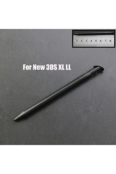 Choice12 قلم ستايلس معدني تلسكوبي أسود اللون لشاشة اللمس، متوافق مع NEW 3DS X...
