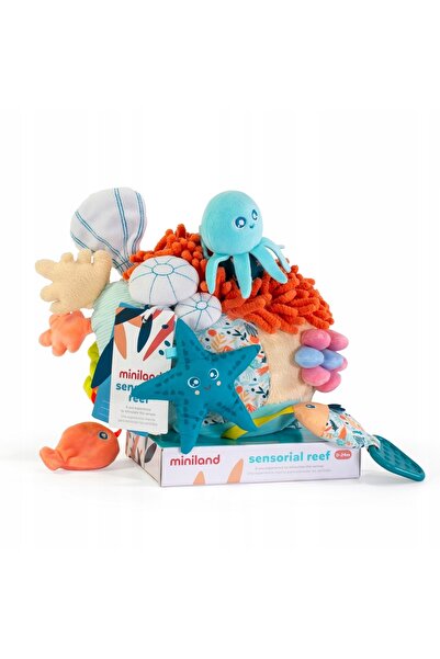 Miniland Baby Jucărie senzorială multisensorială Rafa Kolarowa - Ideală pentr...