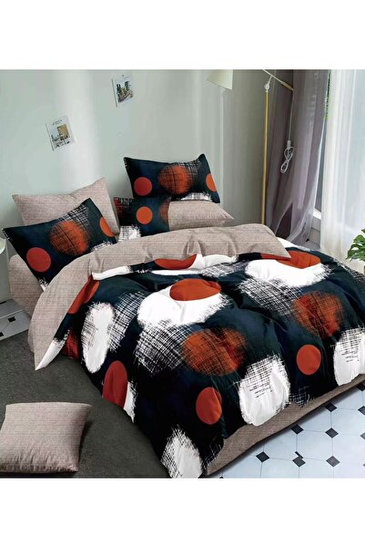 OEM Premium satin Cotton Duvet Cover Set - with Stretchy - 4 pieces | 18988-TL