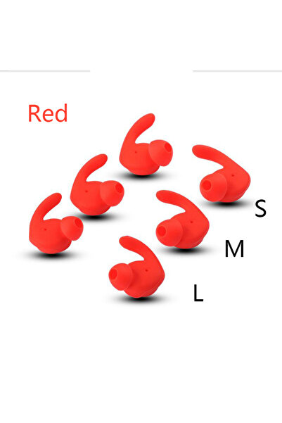 Choice1 Red 1 set Ear Pads Silicone Case For Honor Xsport AM61 Bluetooth Earp...