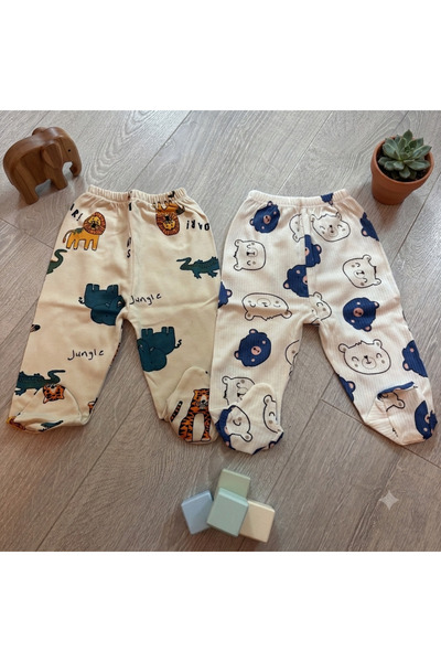 Victorino Set 2 perechi de pantaloni bebeluși 50-56cm