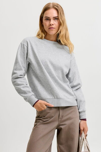 Jack & Jones Γυναικείο φούτερ με λογότυπο στο στήθος - Abbie