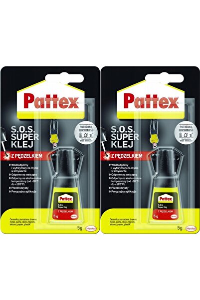 Pattex 9x ADEZIV PUTERNIC CU PENSELĂ, URGENT, UNIVERSAL, S.O.S.