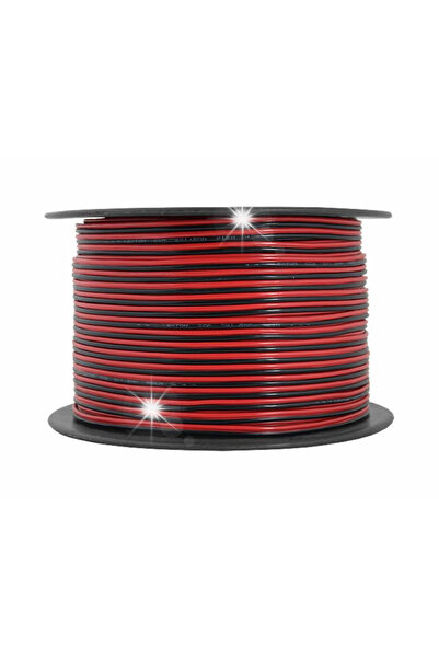 lexton Cablu difuzor 2x1,5mm² CCA Negru-Roșu Rolă 100m