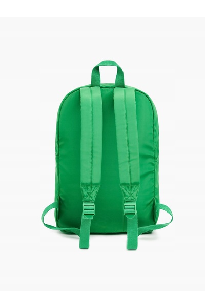 NO BRAND Rucsac clasic verde neted cu bretele reglabile, broderie în carouri,...