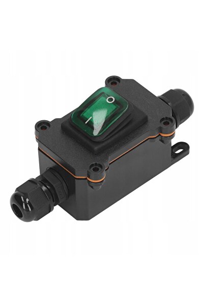 NO BRAND Comutator cu buton tip panglică, impermeabil, 250V