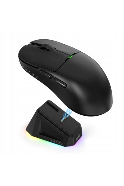 NO BRAND Ajazz aj159pro mouse de gaming wireless - stație de încărcare cu 3 l...