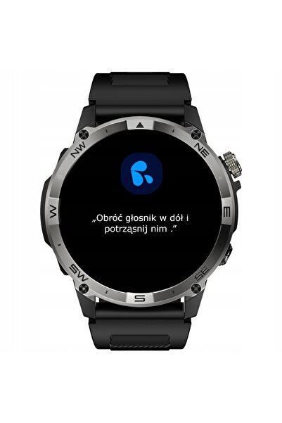 NO BRAND Smartwatch Wenom Explorer GPS negru