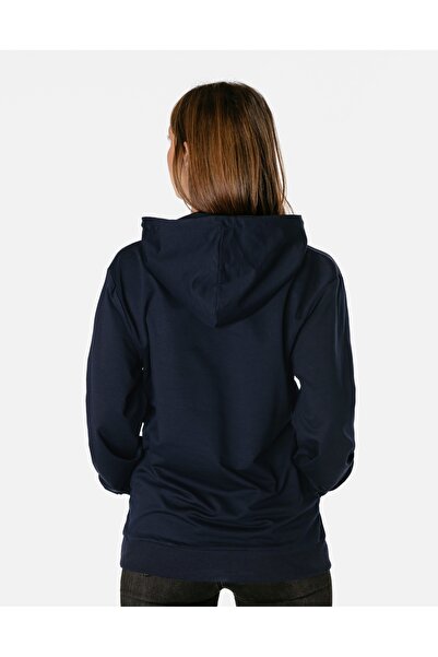 NO BRAND Hanorac sport de damă cu glugă și buzunar tip cangur Megi Dres 5494-...