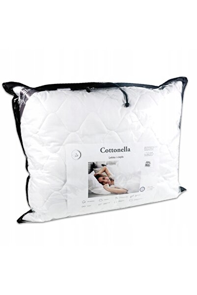 NO BRAND Pernă pentru copii BUMBAC 50x70 COTTONELLA cu umplutură reglabilă