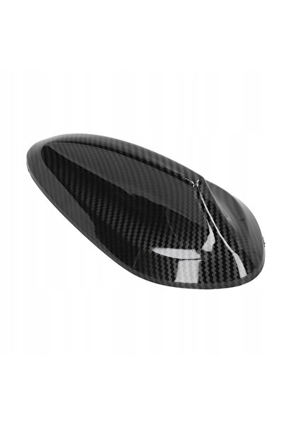 NO BRAND Ornament antenă tip aripioară de rechin din fibră de carbon pentru B...