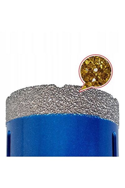 NO BRAND Coroană diamantată 68mm pentru găurit piatră dură și plăci ceramice,...