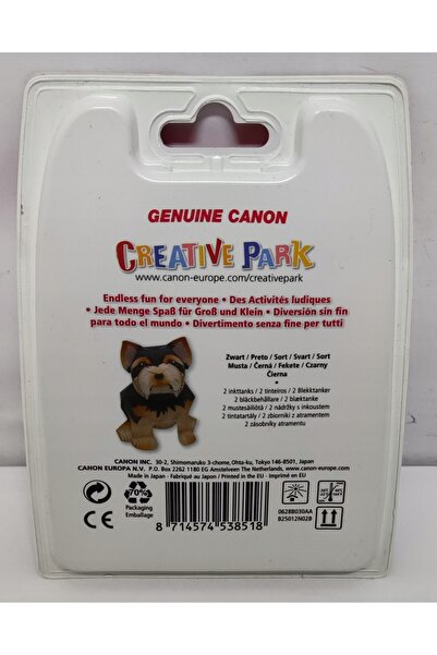 NO BRAND 2X Cerneală nouă Canon Pgi5Bk Pgi-5Bk Ip3300 Ip4500 Mp520 Mp800 Mp500