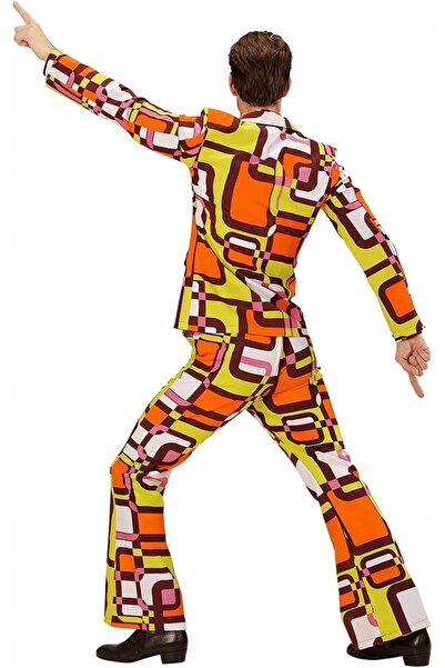 NO BRAND Costum disco anii '70 '80, rochie, trening, pantaloni, jachetă, set,...