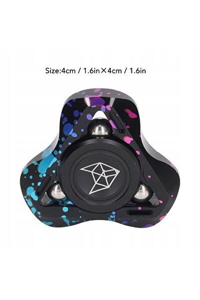 NO BRAND Spinner Fidget Hand Spinner Jucărie Antistres din Aliaj de Aluminiu