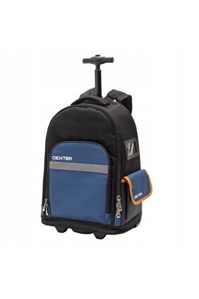 NO BRAND Rucsac-troler pentru scule 40L DEXTER, impermeabil, cu 14 buzunare