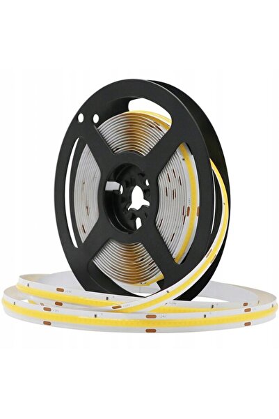 LTCHE Bandă LED COB tip neon, linie continuă, 20m, 6000K, 12V, 9.6W/1M, imper...