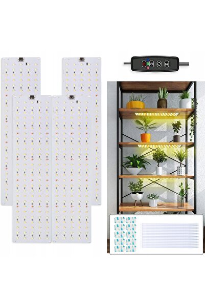 NO BRAND Lampă LED pentru creșterea plantelor, bandă de 30 cm, 540 diode, 40 ...