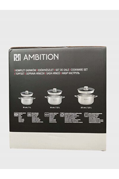 NO BRAND Ambition Imperio Set de oale - 6 piese