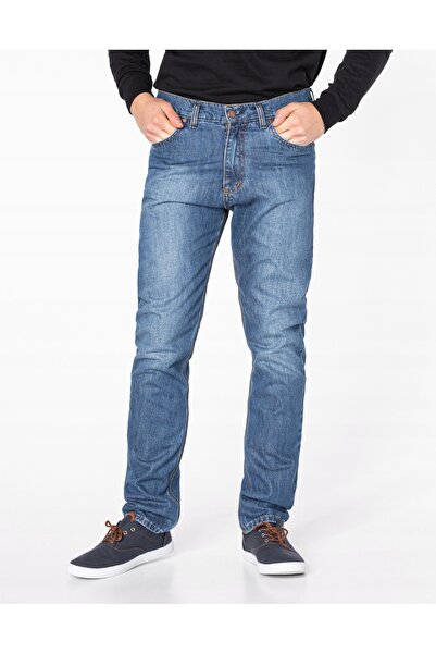 NO BRAND Pantaloni Blugi bărbați Texsas Jeans Blue Hunter Jeans 777/S1 W33 L32