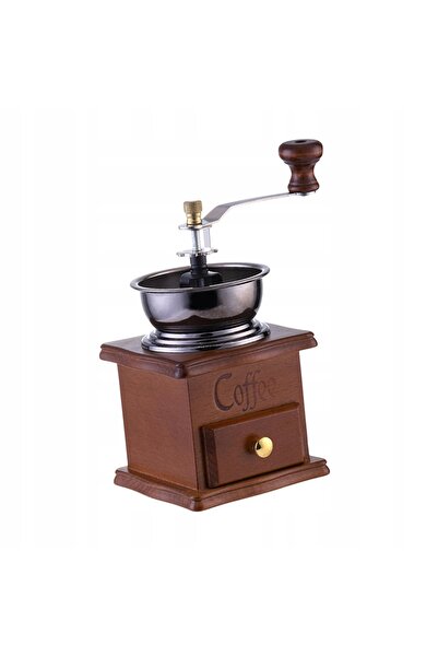 NO BRAND Râșniță de cafea manuală Muller Retro Mini, profesională, din lemn