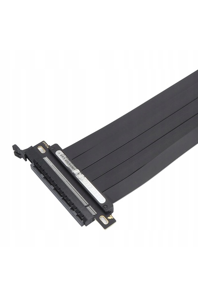 NO BRAND Riser PCI-e PCIe PCI Express 4.0 x16 25cm negru