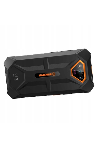 Hammer IRON V cu vedere nocturnă, robust IP68, ecran de 6.5 inch, baterie de ...