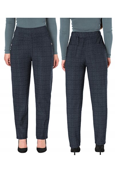 NO BRAND Pantaloni de damă călduroși, groși, de iarnă, căptușiți cu fleece, m...
