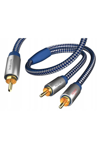 NO BRAND Cablu 1RCA-2RCA Tip Y In-akustik Premium - 5m