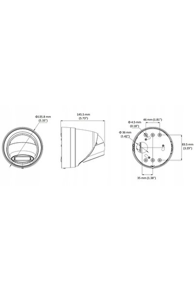 NO BRAND Cameră IP Ds-2Cd2H66G2-Izs (2.8-12mm)(C)/Pl Acusense 6 Mpx - Hikvision
